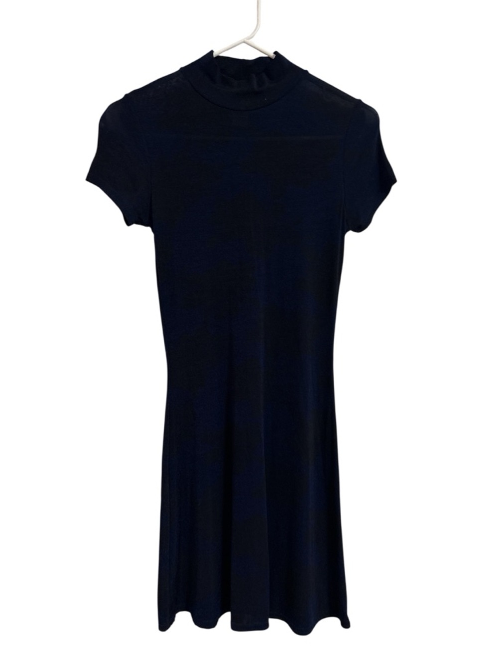 ESPRÉSSA Dark Navy Blue Short-Sleeve Shirt Dress